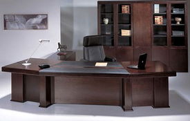 办公桌 办公家具 办公大班台 钢木家具 苏州蠡口家具厂