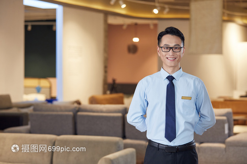 家具店销售人员形象